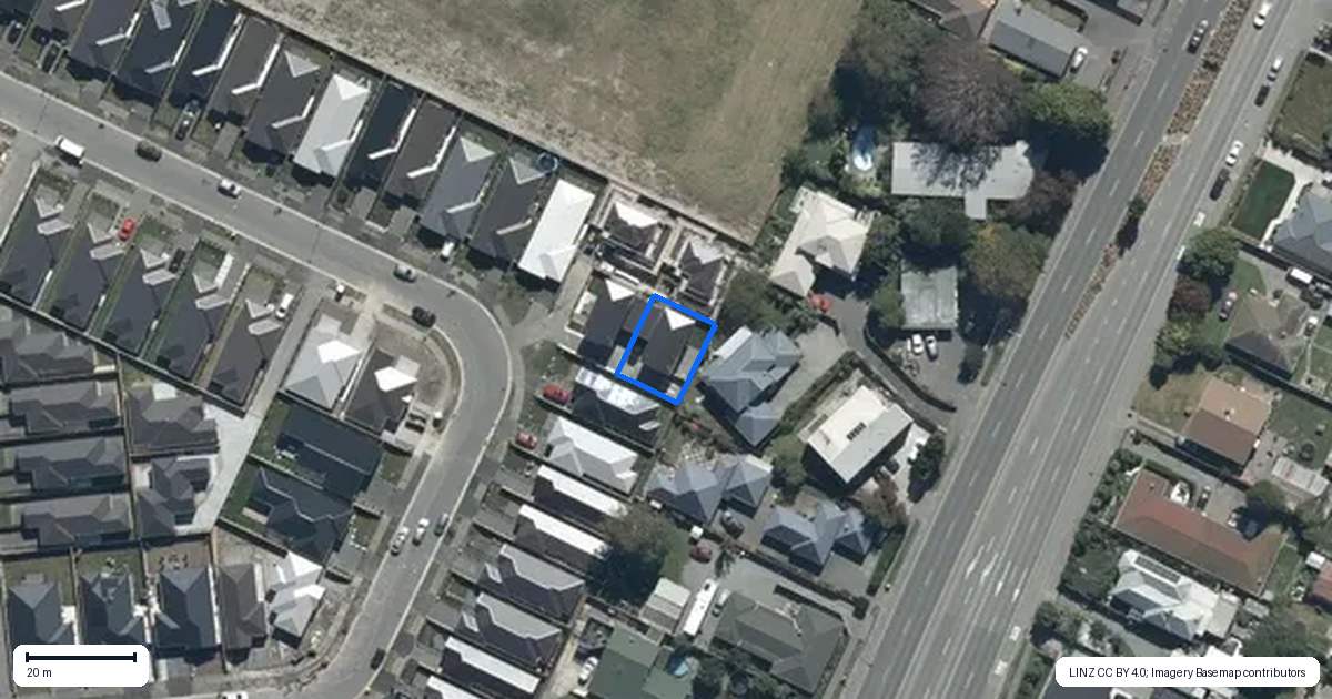 Property context map for 29A Chrysolite Place, Belfast, Christchurch