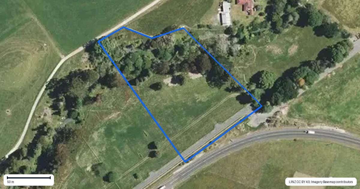 Property context map for 9A Mangaone Road, Rotoma, Whakatane
