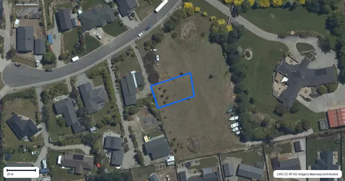 Property context map for 6 Yorkie Way, Lake Hawea