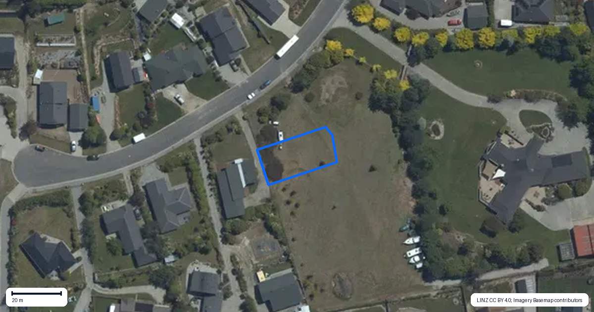 Property context map for 4 Yorkie Way, Lake Hawea