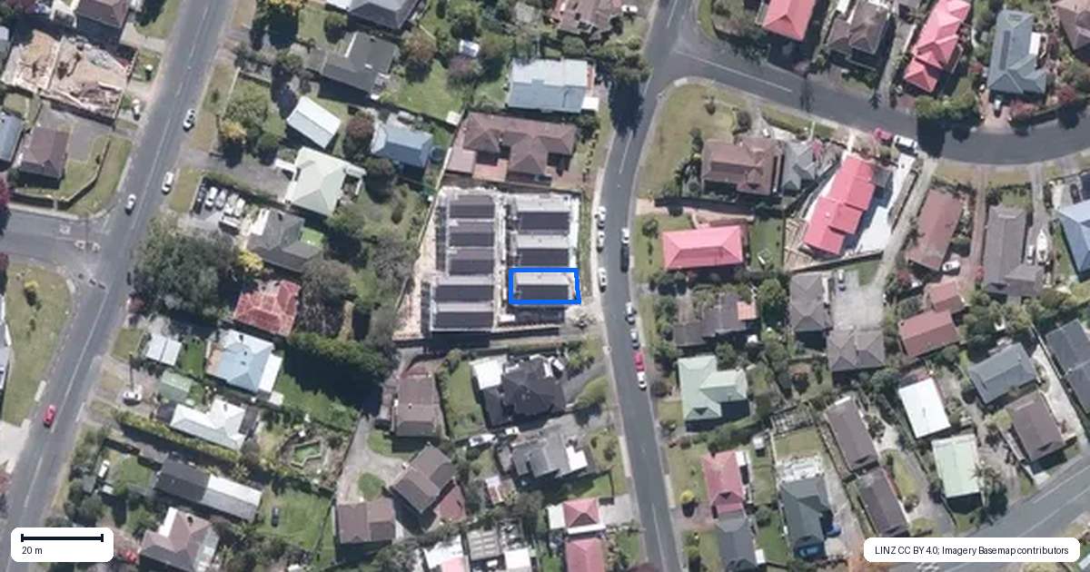 Property context map for 12A White Heron Drive, Massey, Auckland