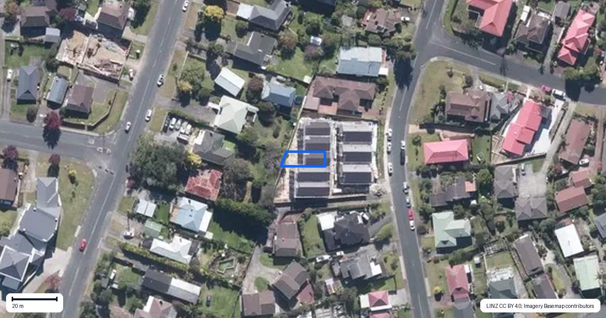 Property context map for 10C White Heron Drive, Massey, Auckland