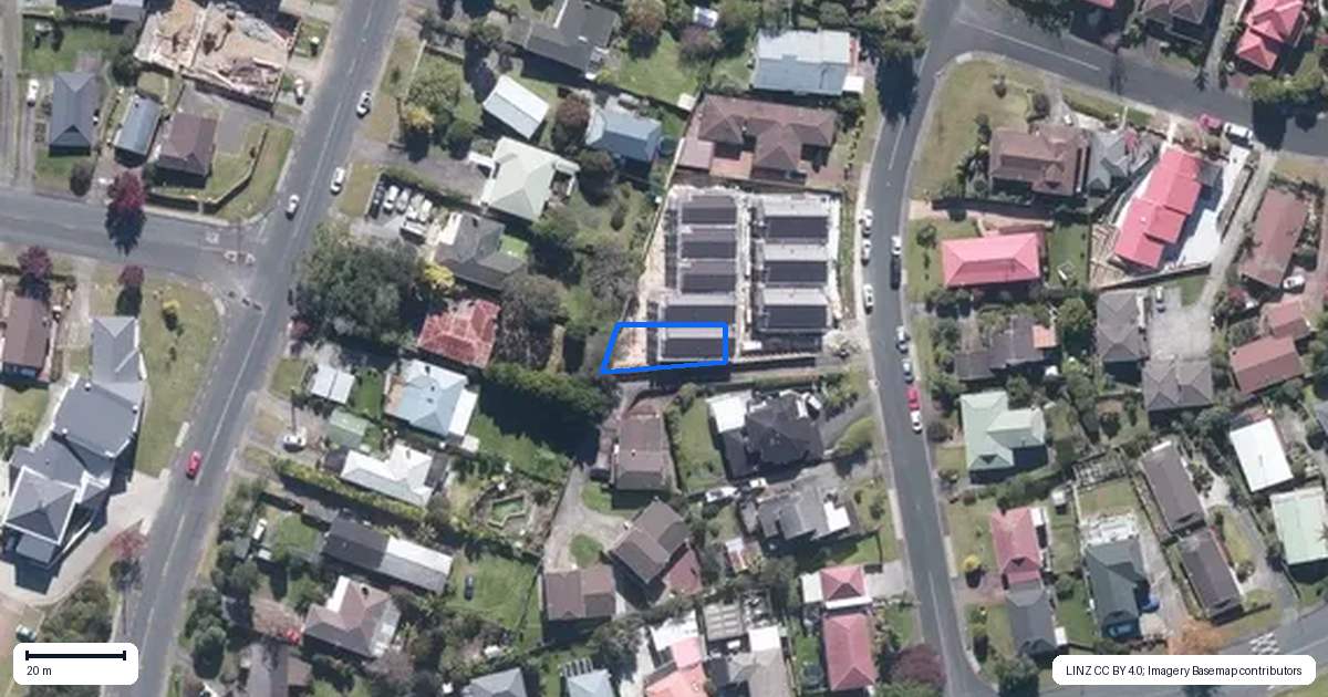 Property context map for 10A White Heron Drive, Massey, Auckland