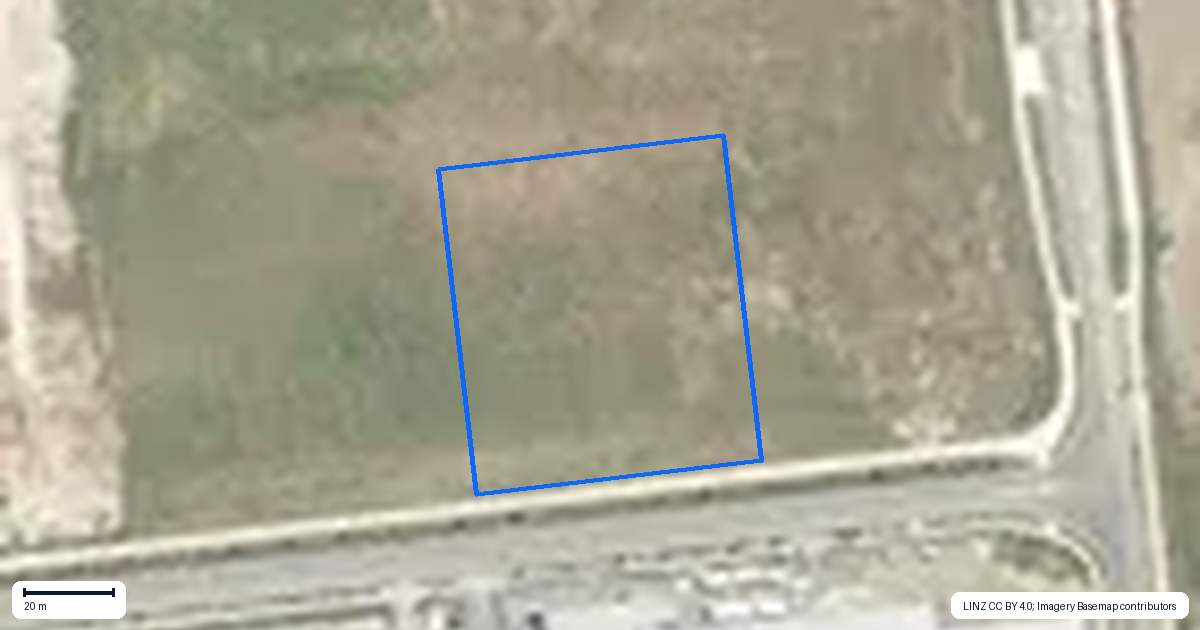 Property context map for 18 Ross Stevenson Road, Drury