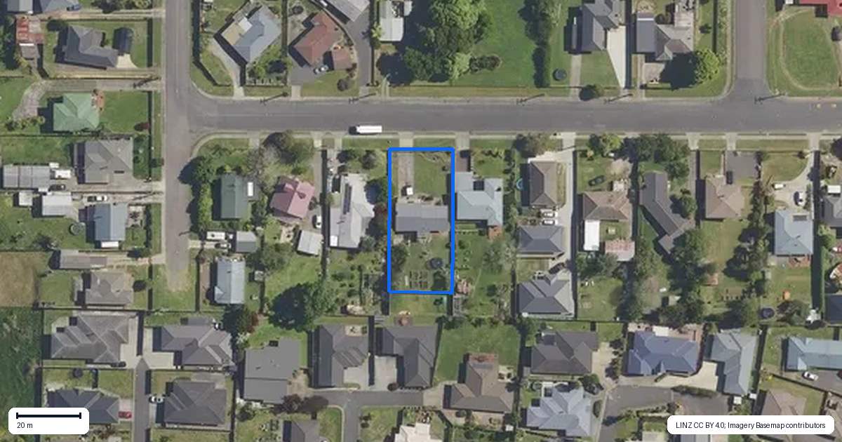 Property context map for 50 Hood Street, Ngongotaha, Rotorua