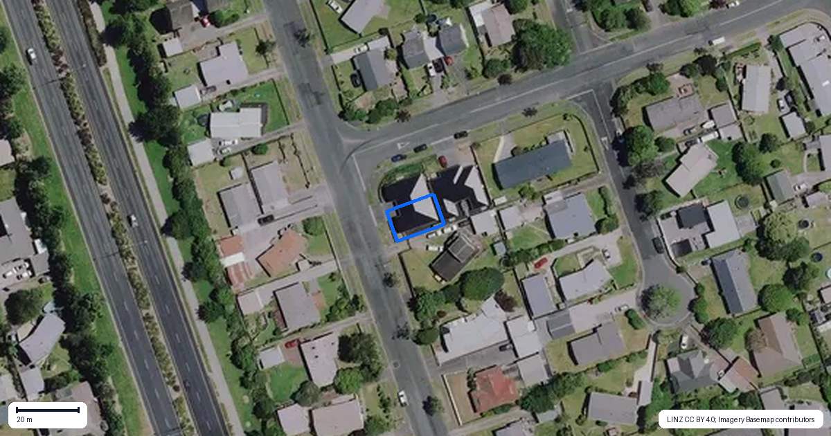 Property context map for 1/52 Fairview Street, Fairview Downs, Hamilton