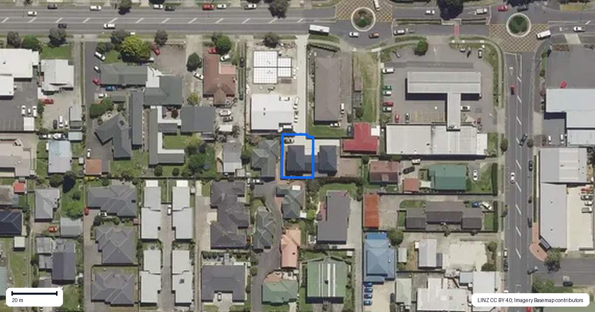 Property context map for 5/11 Landing Road, Whakatane