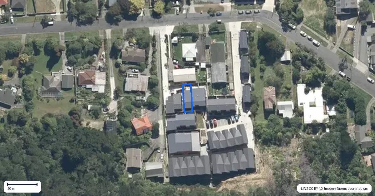 Property context map for 9/33 Raukawa Street, Stokes Valley, Lower Hutt