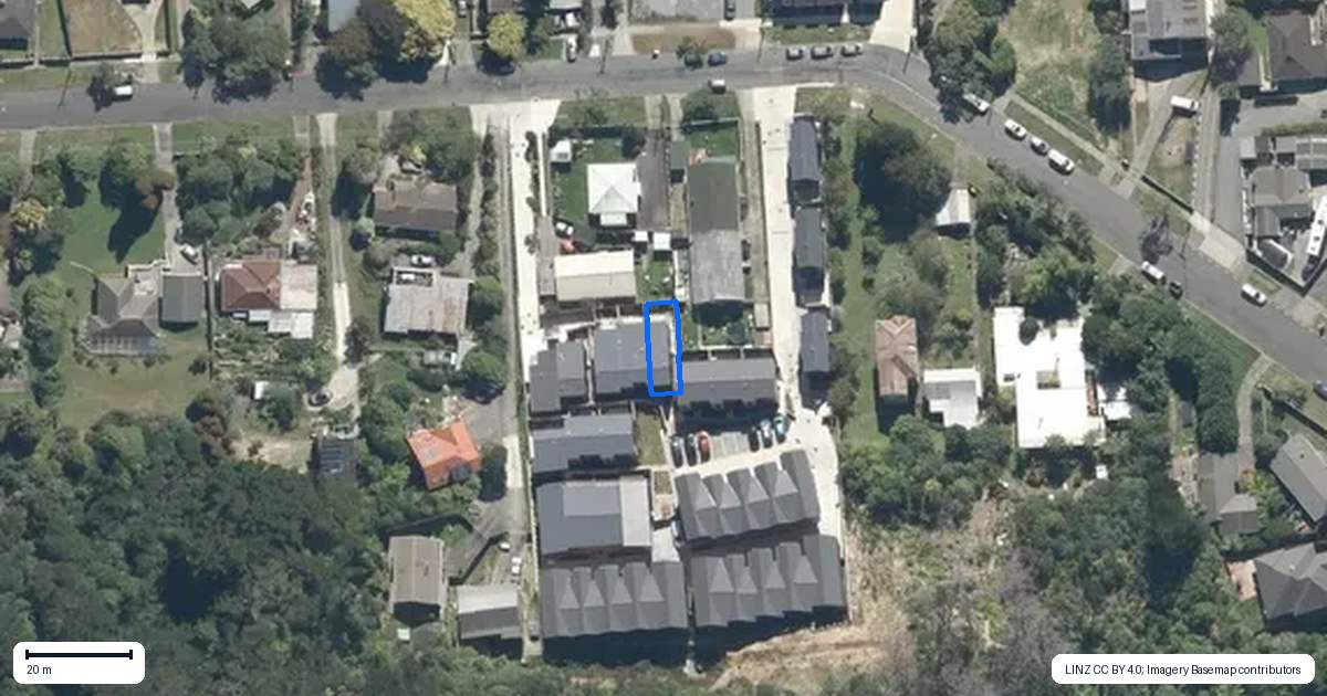 Property context map for 7/33 Raukawa Street, Stokes Valley, Lower Hutt