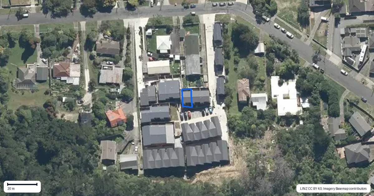 Property context map for 6/33 Raukawa Street, Stokes Valley, Lower Hutt