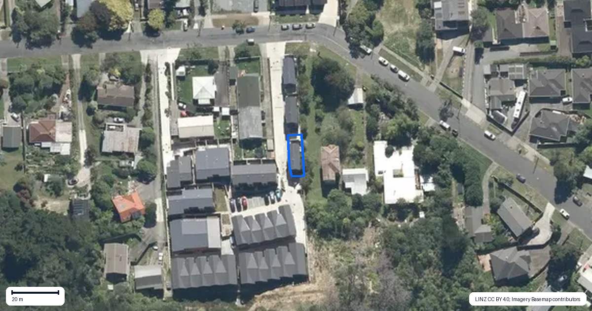 Property context map for 3/33 Raukawa Street, Stokes Valley, Lower Hutt
