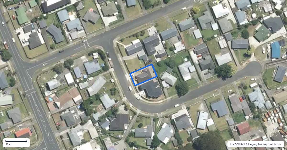 Property context map for 4 Romney Place, Manurewa, Auckland