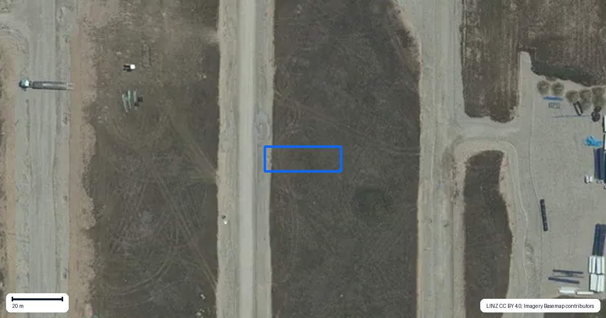 Property context map for 15 Gillespie Street, Lake Hawea
