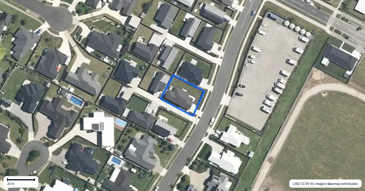 Property context map for 31A O'Sullivan Drive, Matamata