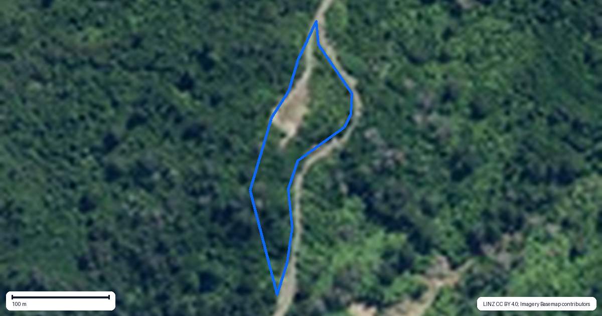 Property context map for 134 Koru Rise, Pumpkin Hill, Whitianga