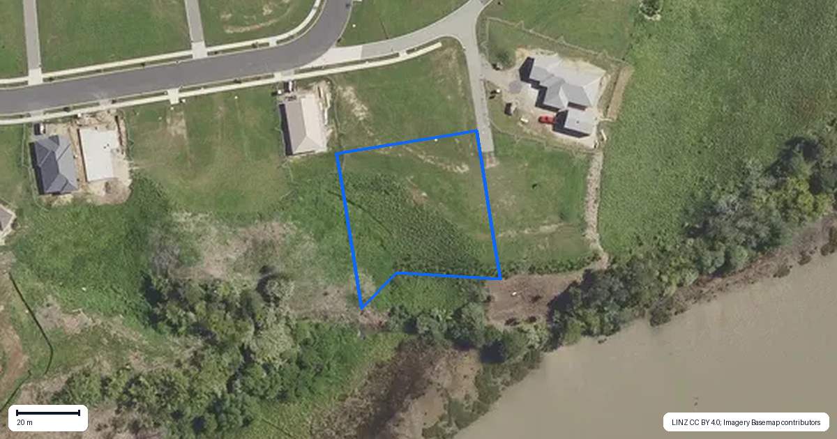 Property context map for 4 Dory Lane, Omokoroa