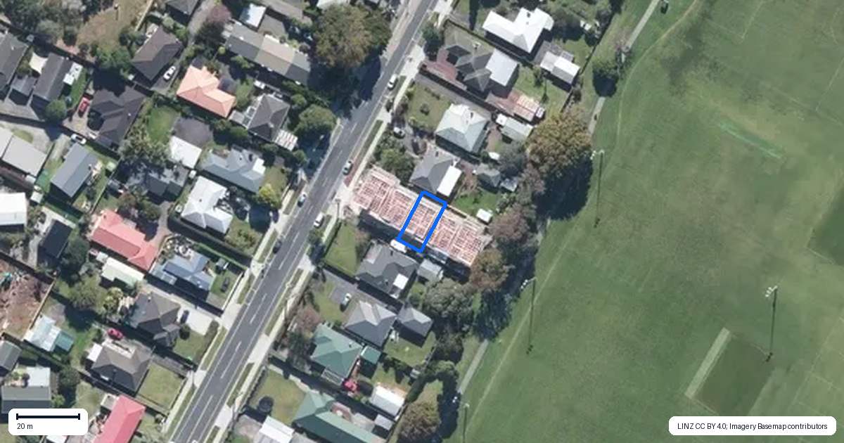 Property context map for 80C Matipo Road, Te Atatu Peninsula, Auckland