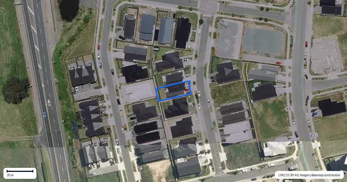 Property context map for 2/6 Celeste Terrace, Peacocke, Hamilton