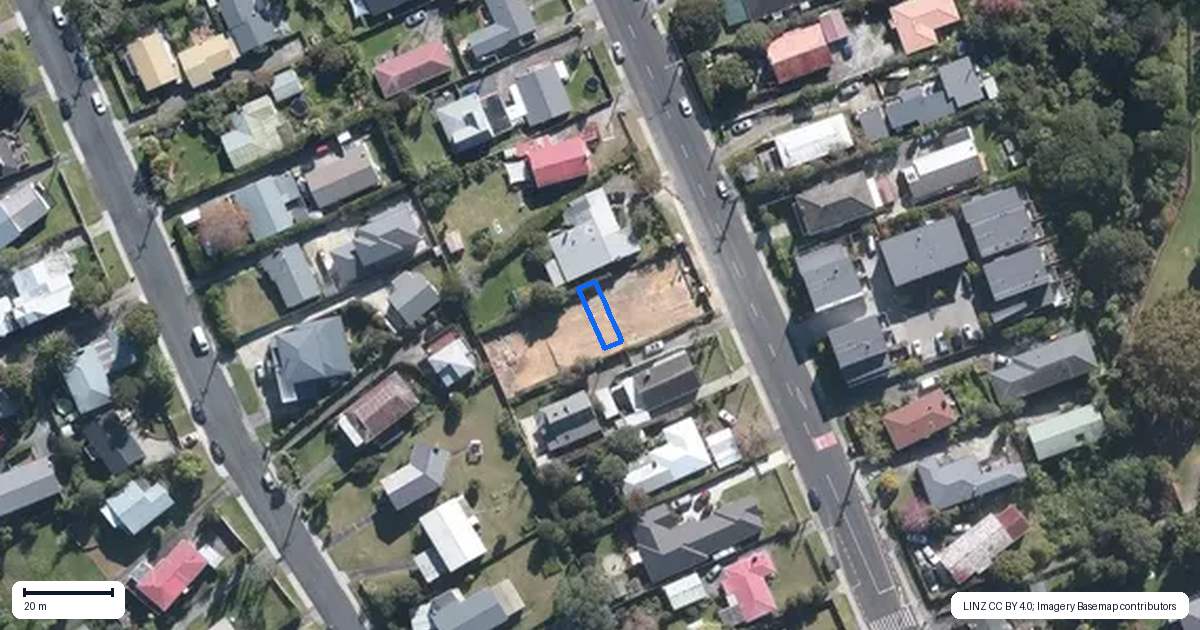 Property context map for 3/320 Rangatira Road, Beach Haven, Auckland