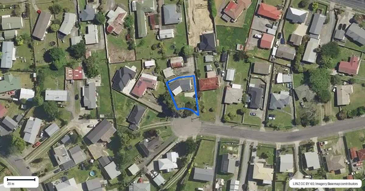 Property context map for 13 Garrick Place, Pukehangi, Rotorua