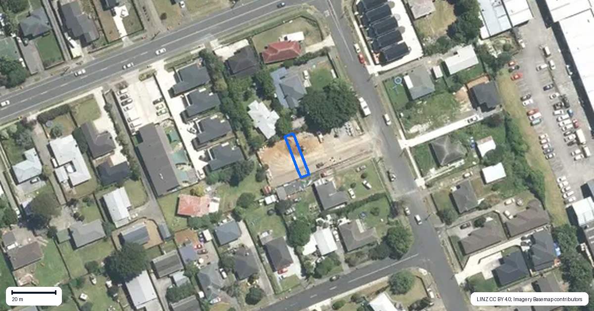 Property context map for 4/5 Fields Road, Manurewa, Auckland