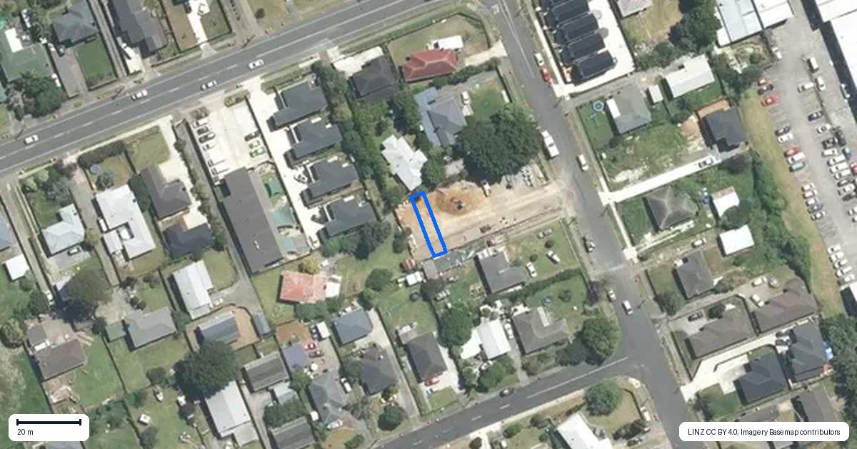 Property context map for 6/5 Fields Road, Manurewa, Auckland