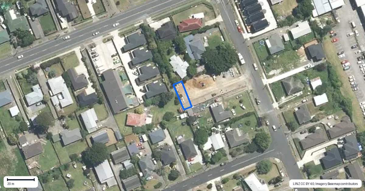 Property context map for 7/5 Fields Road, Manurewa, Auckland
