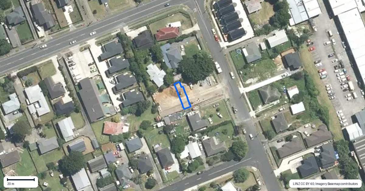 Property context map for 3/5 Fields Road, Manurewa, Auckland