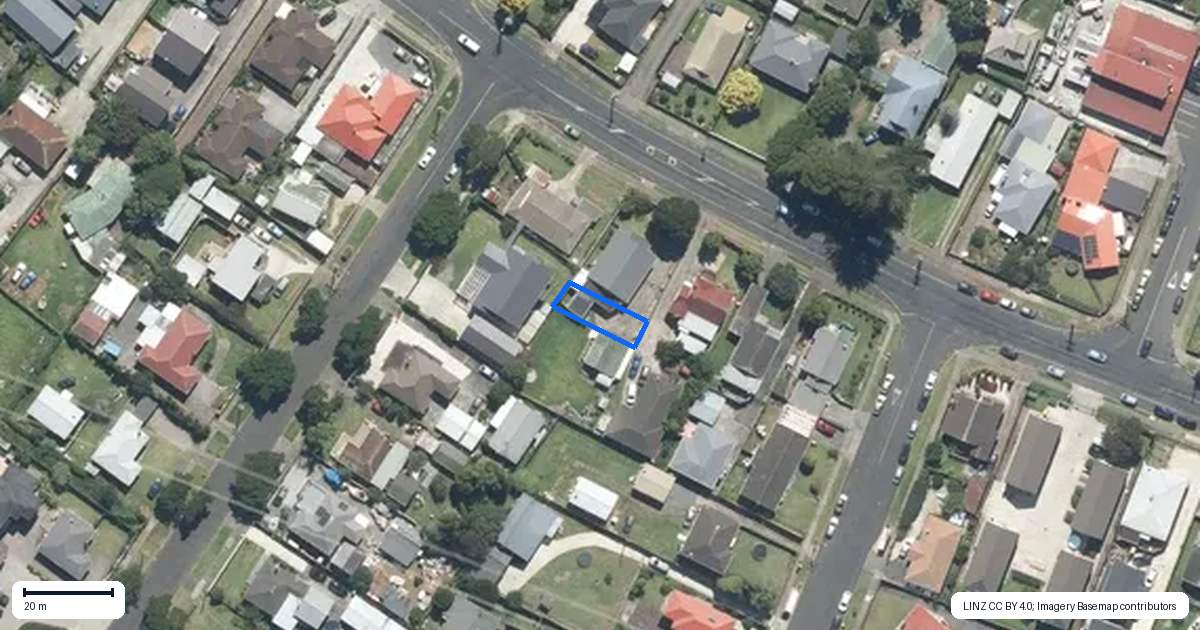 Property context map for 4/49 Gray Avenue, Mangere East, Auckland