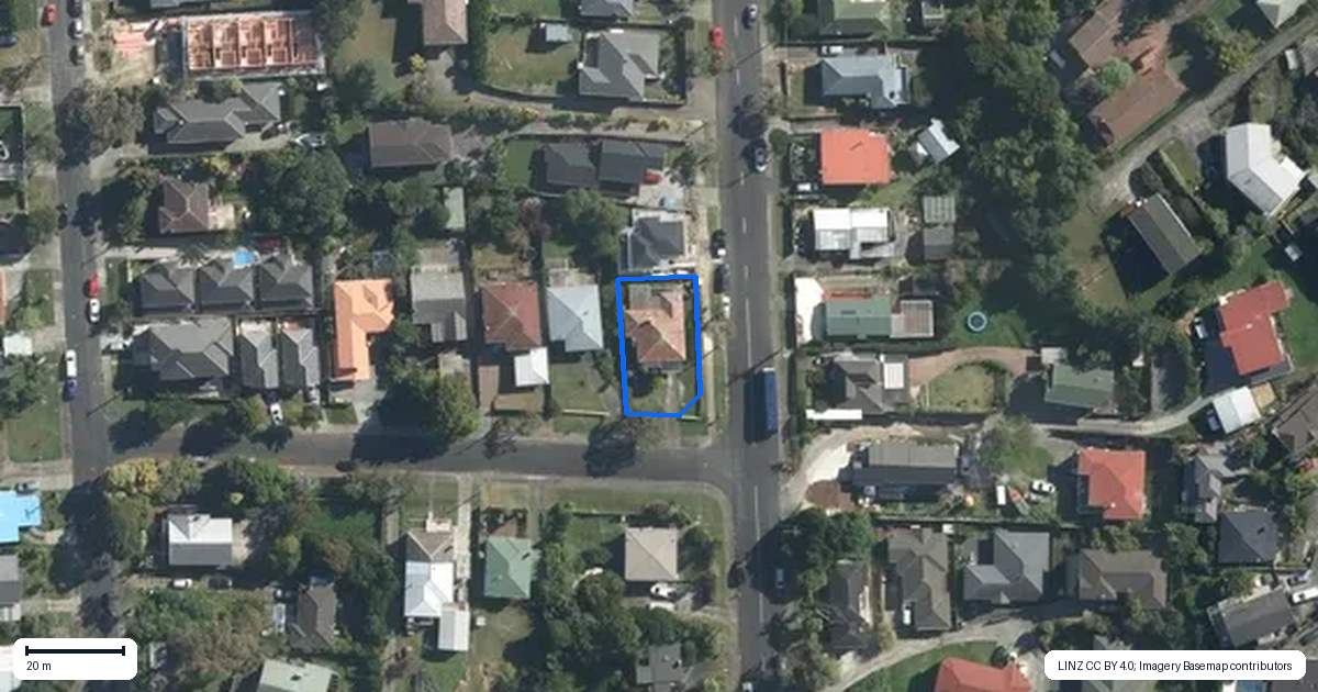 Property context map for 12 Leinster Street, New Windsor, Auckland