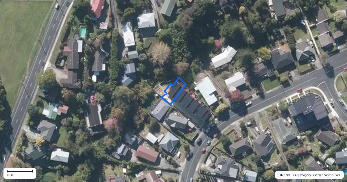 Property context map for 12E Angelo Avenue, Howick, Auckland