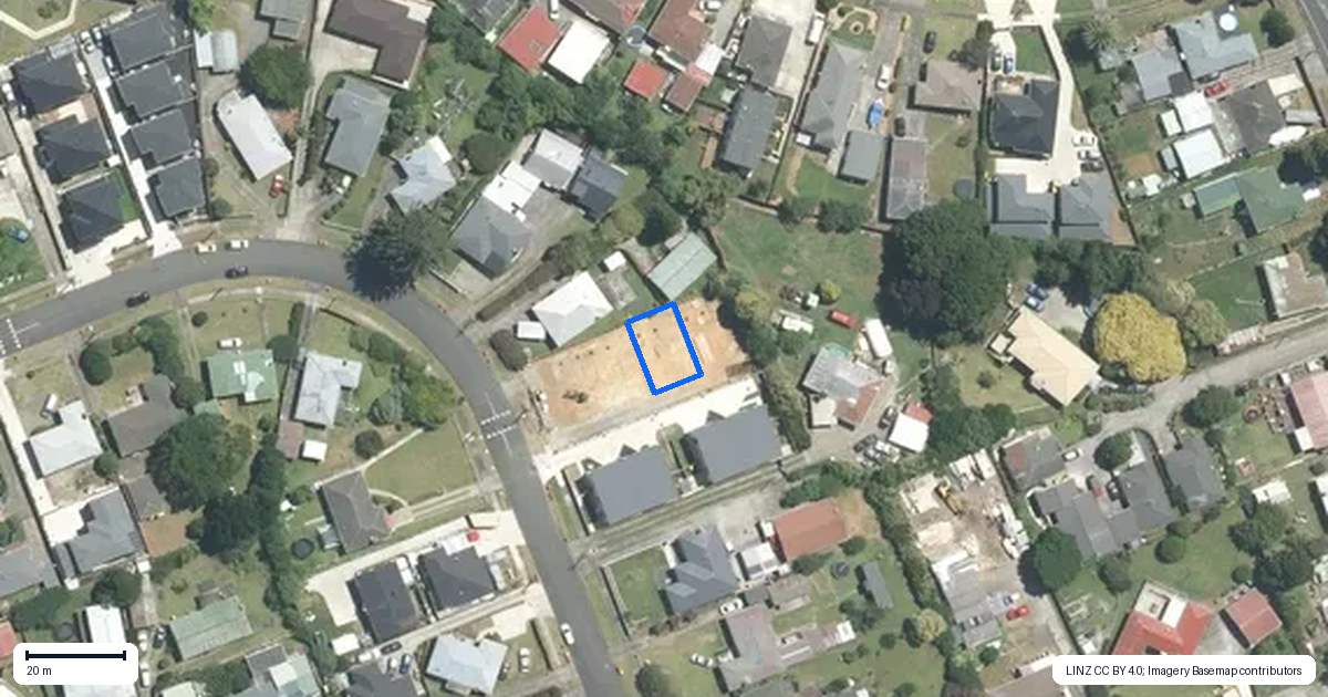 Property context map for 13C Tawa Crescent, Manurewa, Auckland