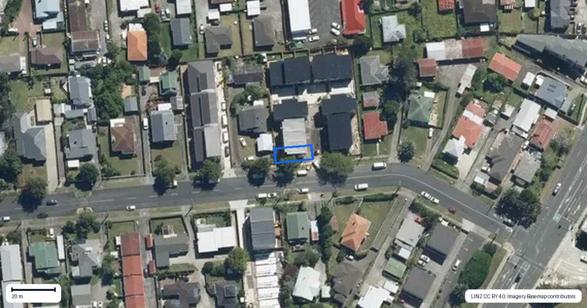 Property context map for 16/13 Arawa Street, New Lynn, Auckland