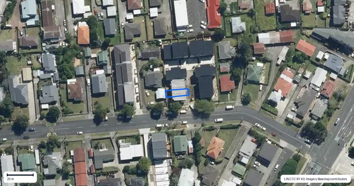 Property context map for 15/13 Arawa Street, New Lynn, Auckland