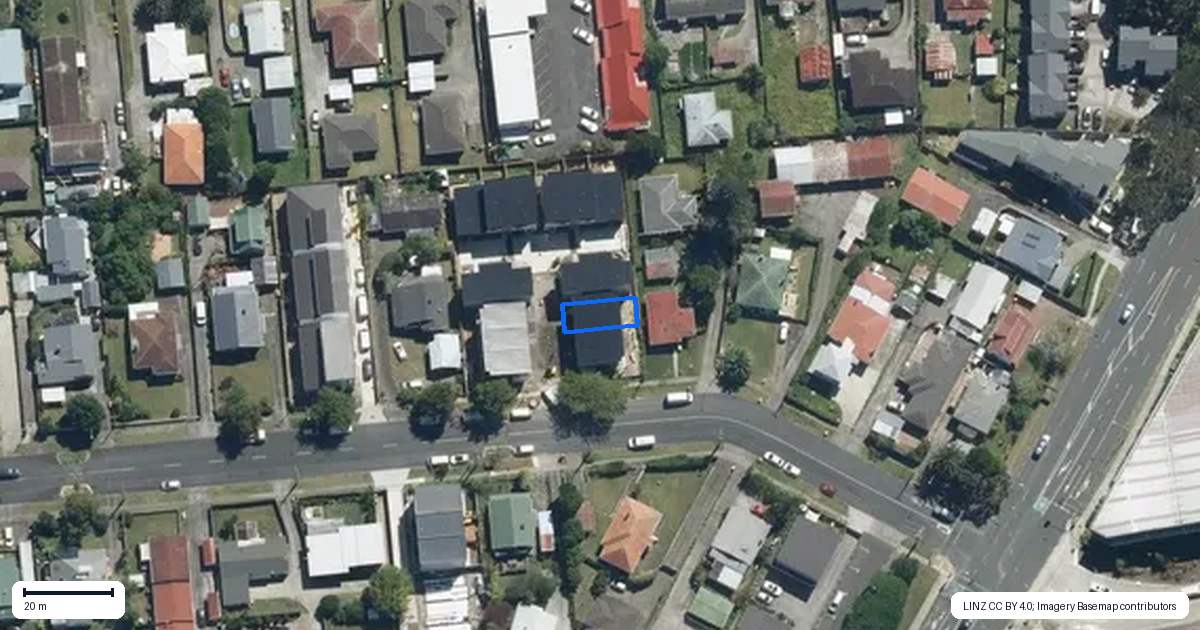 Property context map for 3/13 Arawa Street, New Lynn, Auckland