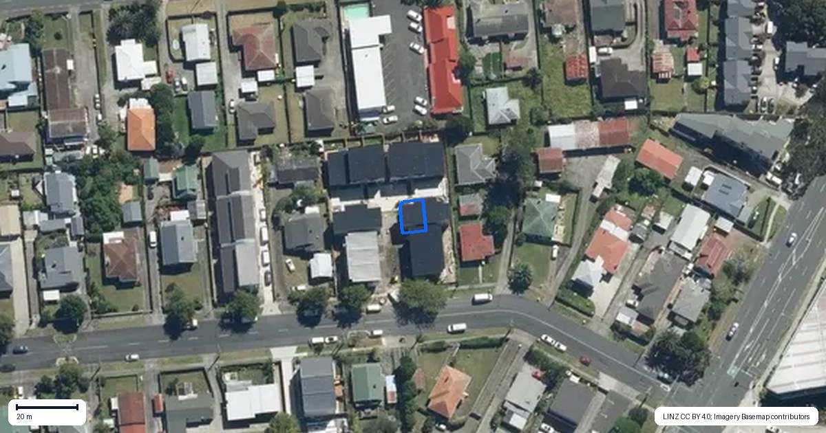 Property context map for 4/13 Arawa Street, New Lynn, Auckland