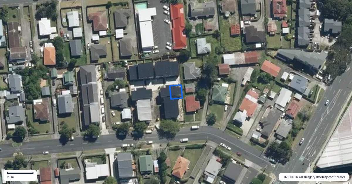 Property context map for 5/13 Arawa Street, New Lynn, Auckland