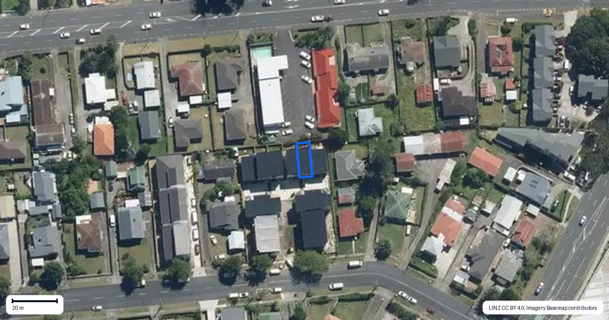 Property context map for 7/13 Arawa Street, New Lynn, Auckland