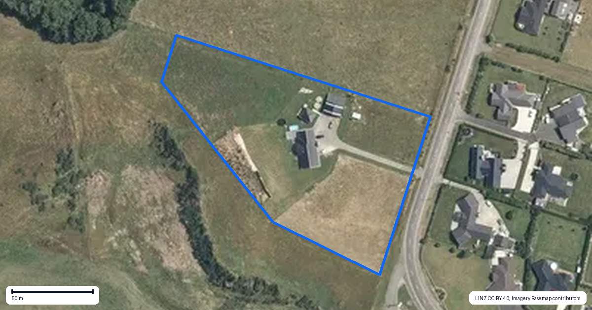 Property context map for 149 Ranfurly Road, Feilding