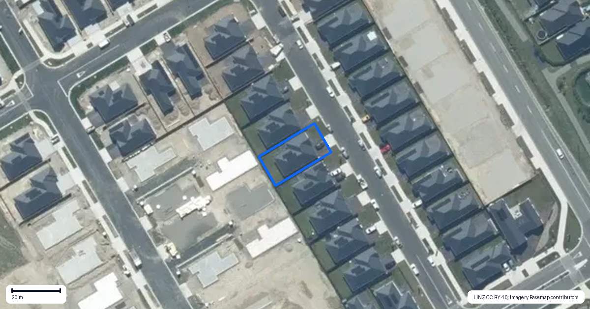 Property context map for 42 Ashurst Crescent, Rolleston