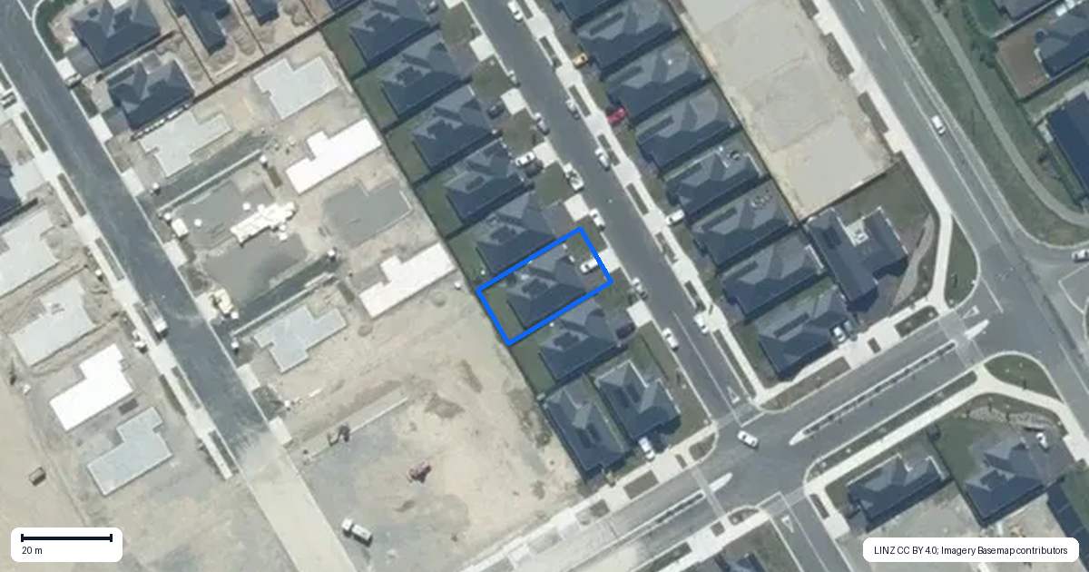 Property context map for 48 Ashurst Crescent, Rolleston