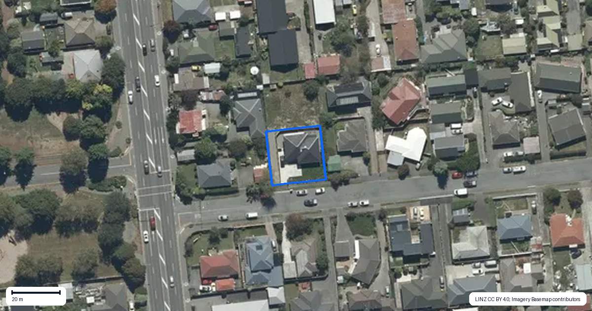 Property context map for 7 Suva Street, Upper Riccarton, Christchurch