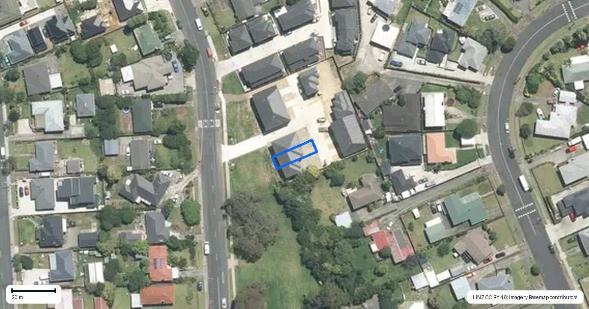 Property context map for 64E Coxhead Road, Manurewa, Auckland