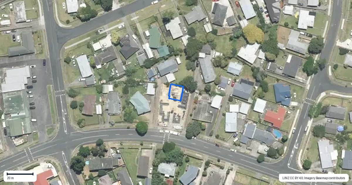 Property context map for 49C Burbank Avenue, Manurewa, Auckland