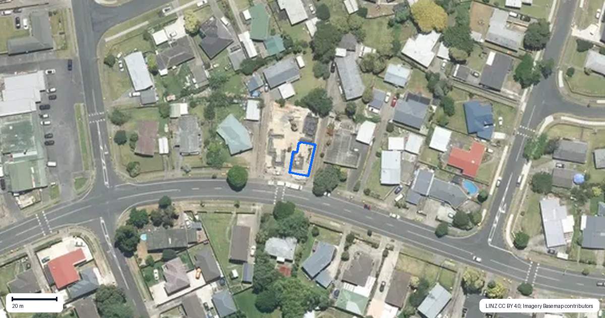Property context map for 49A Burbank Avenue, Manurewa, Auckland