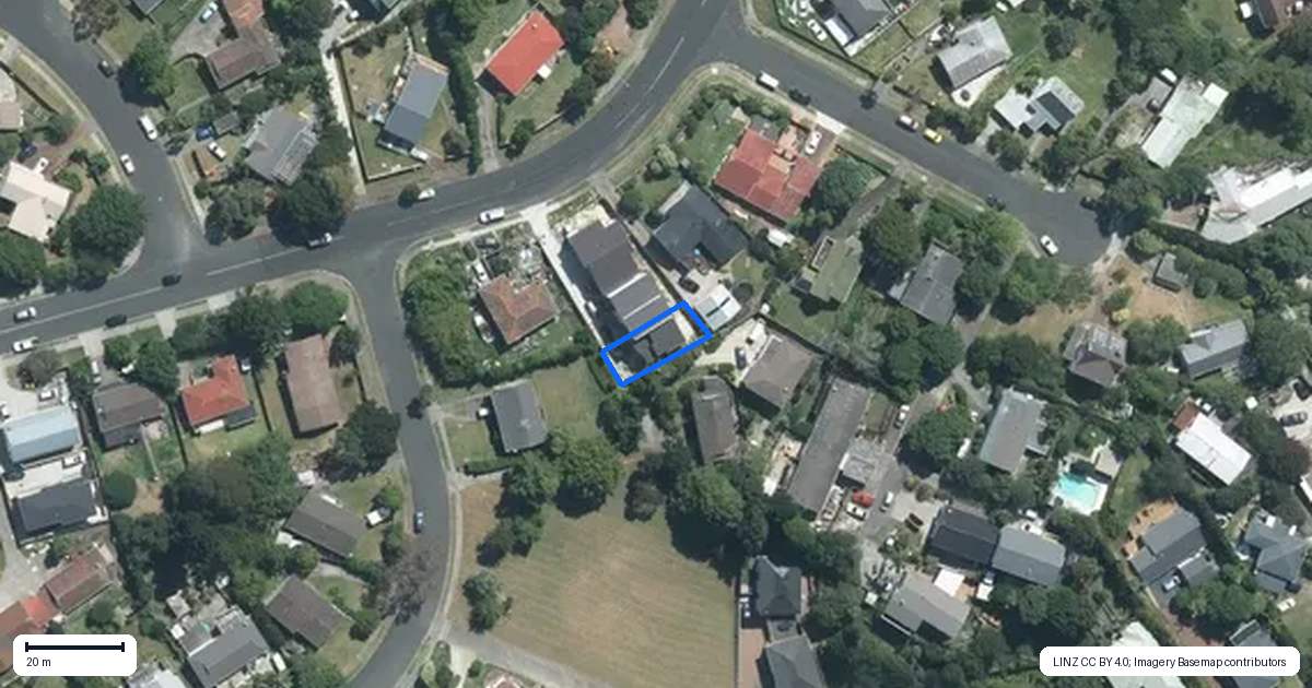 Property context map for 49E Oaktree Avenue, Browns Bay, Auckland