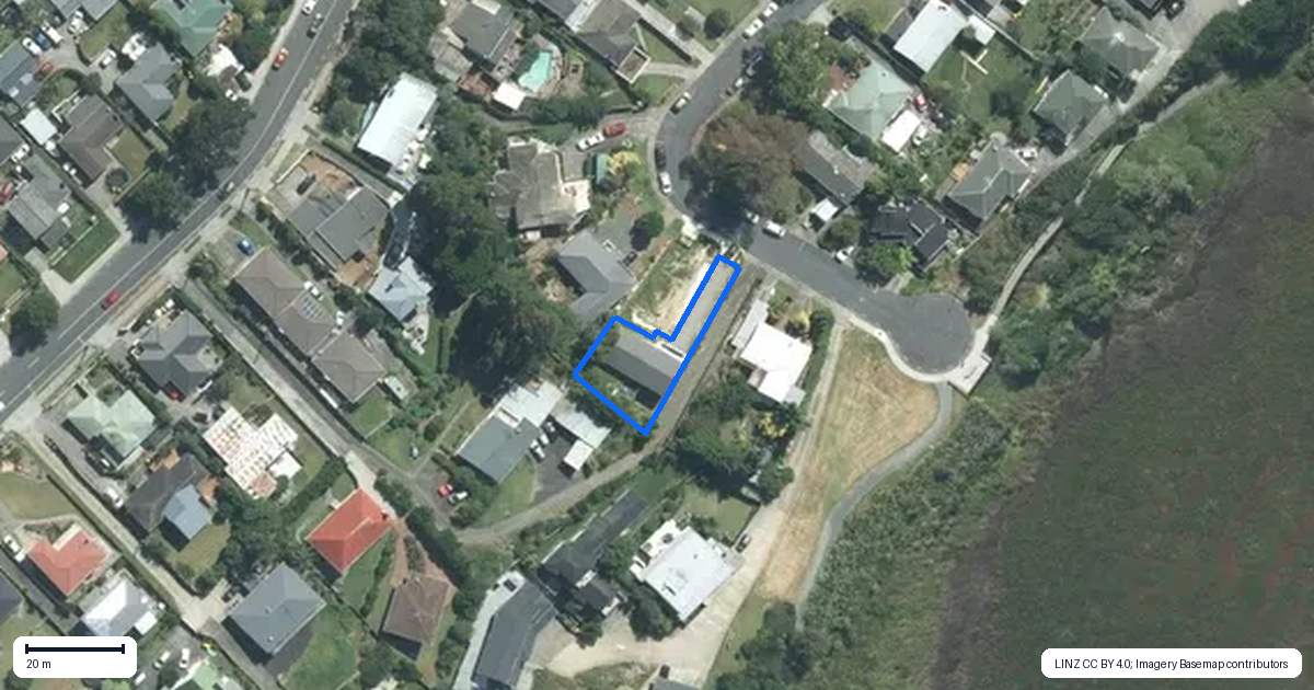 Property context map for 29 St Peters Street, Northcote, Auckland