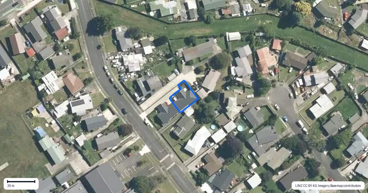 Property context map for 56B Deanwell Avenue, Deanwell, Hamilton