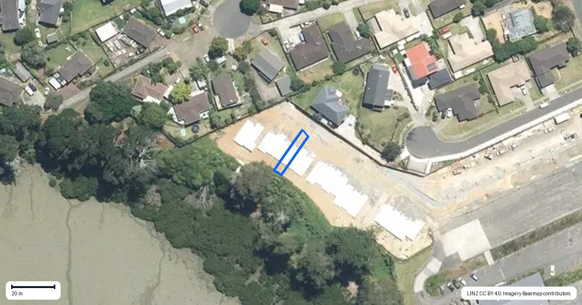 Property context map for 52 Ramwall Place, Weymouth, Auckland