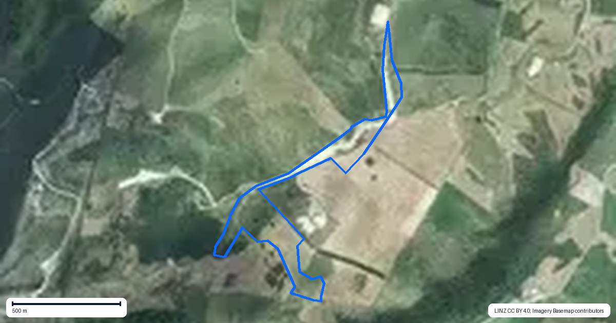 Property context map for 1553 Poihipi Road, Oruanui, Taupo